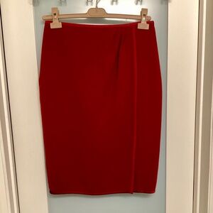 Ann Taylor skirt, Size 0, Burgundy